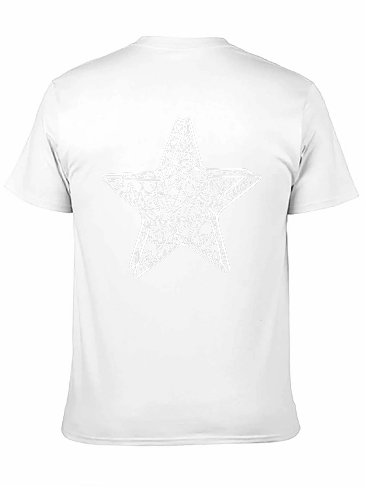 Abstract Star Graphic Tee - Mens Black T-Shirt product image 10