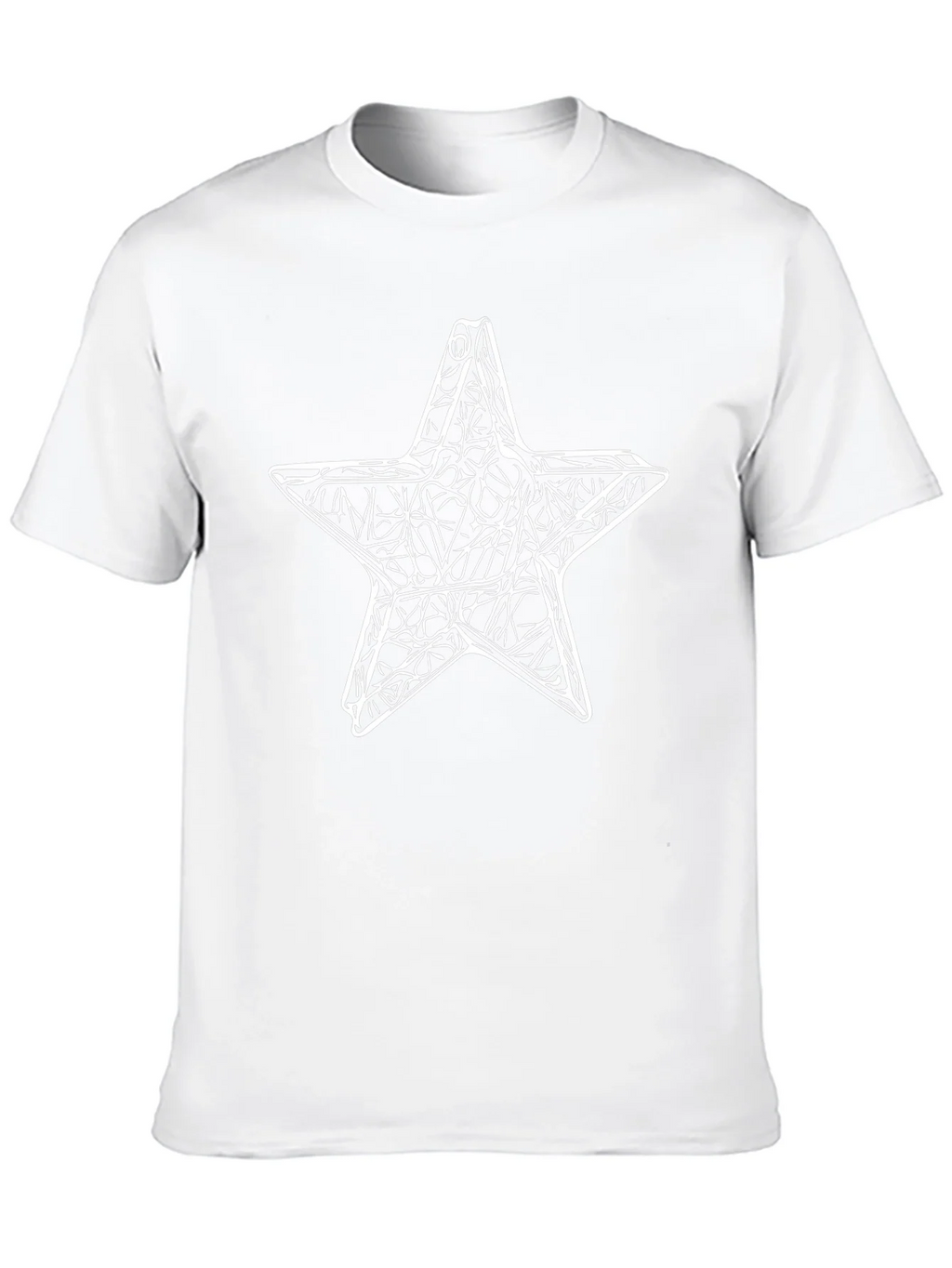 Abstract Star Graphic Tee - Mens Black T-Shirt product image 9