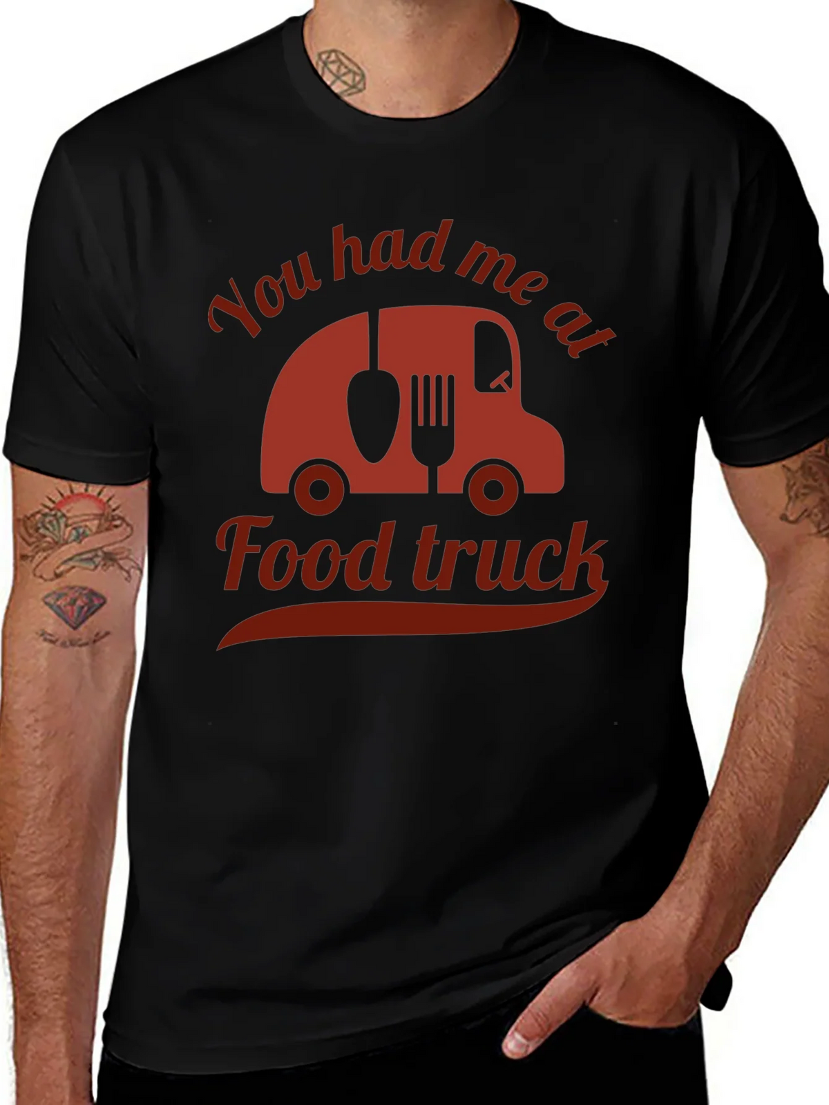 Funny Food Truck T-Shirt - You Had Me At product image 1