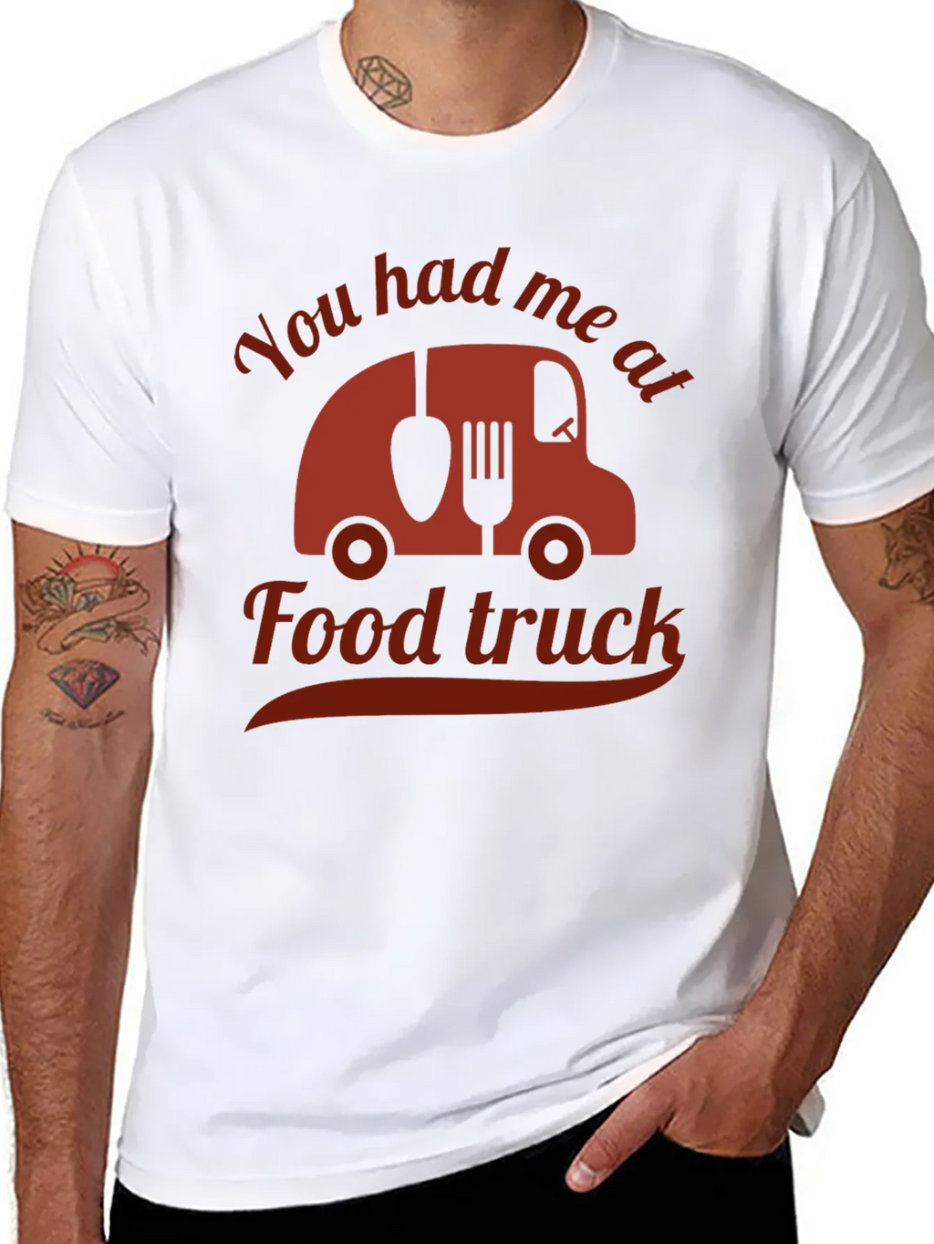 Funny Food Truck T-Shirt - You Had Me At product image 7