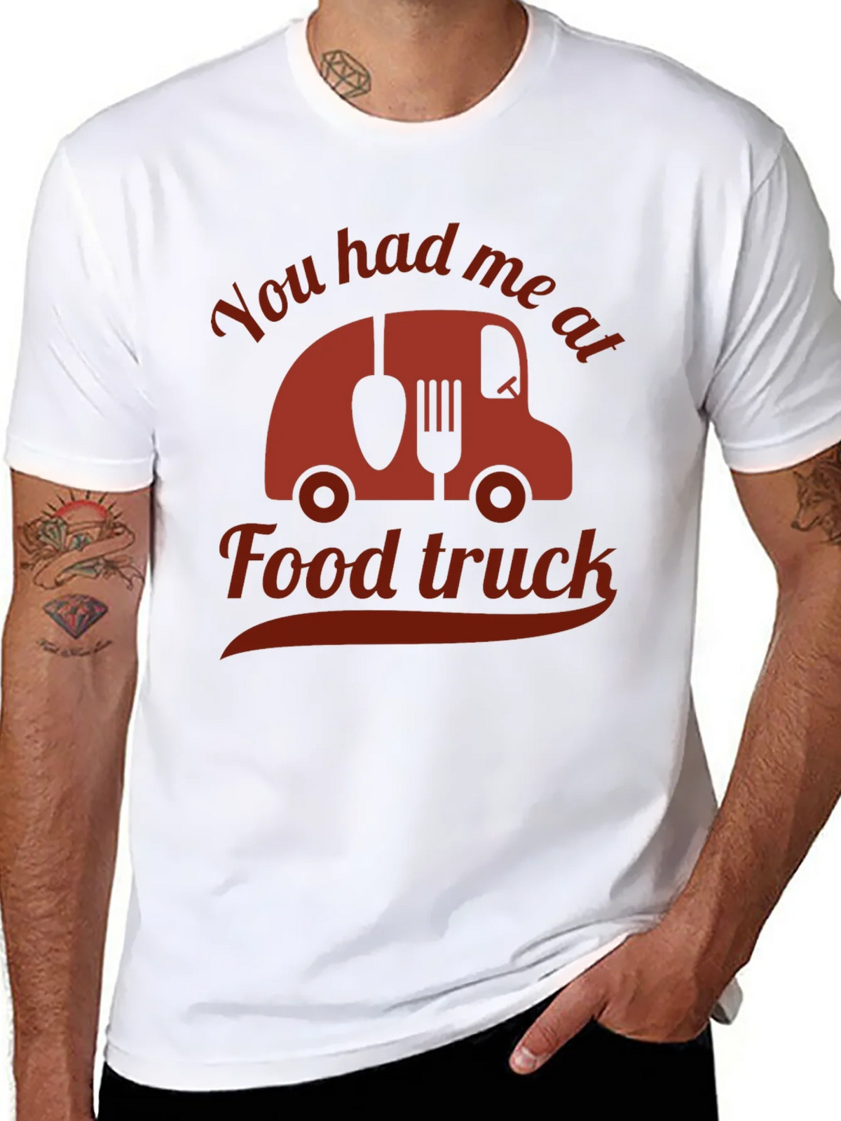 Funny Food Truck T-Shirt - You Had Me At product image 7