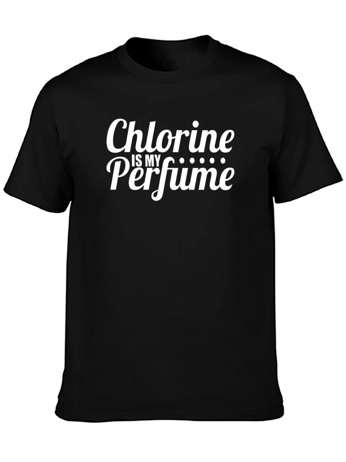 Chlorine is My Perfume T-Shirt Funny Swimmer Tee product image 3