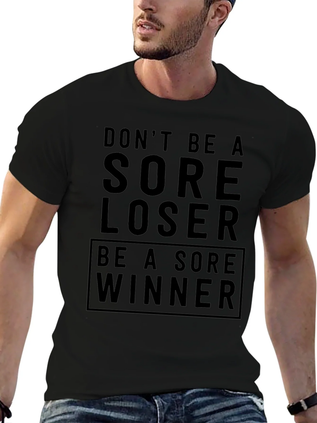 Sore Loser Winner Graphic T-Shirt product image 6