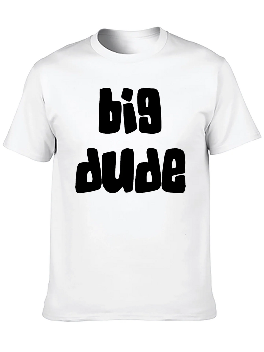 Big Dude Black Graphic T-Shirt product image 8