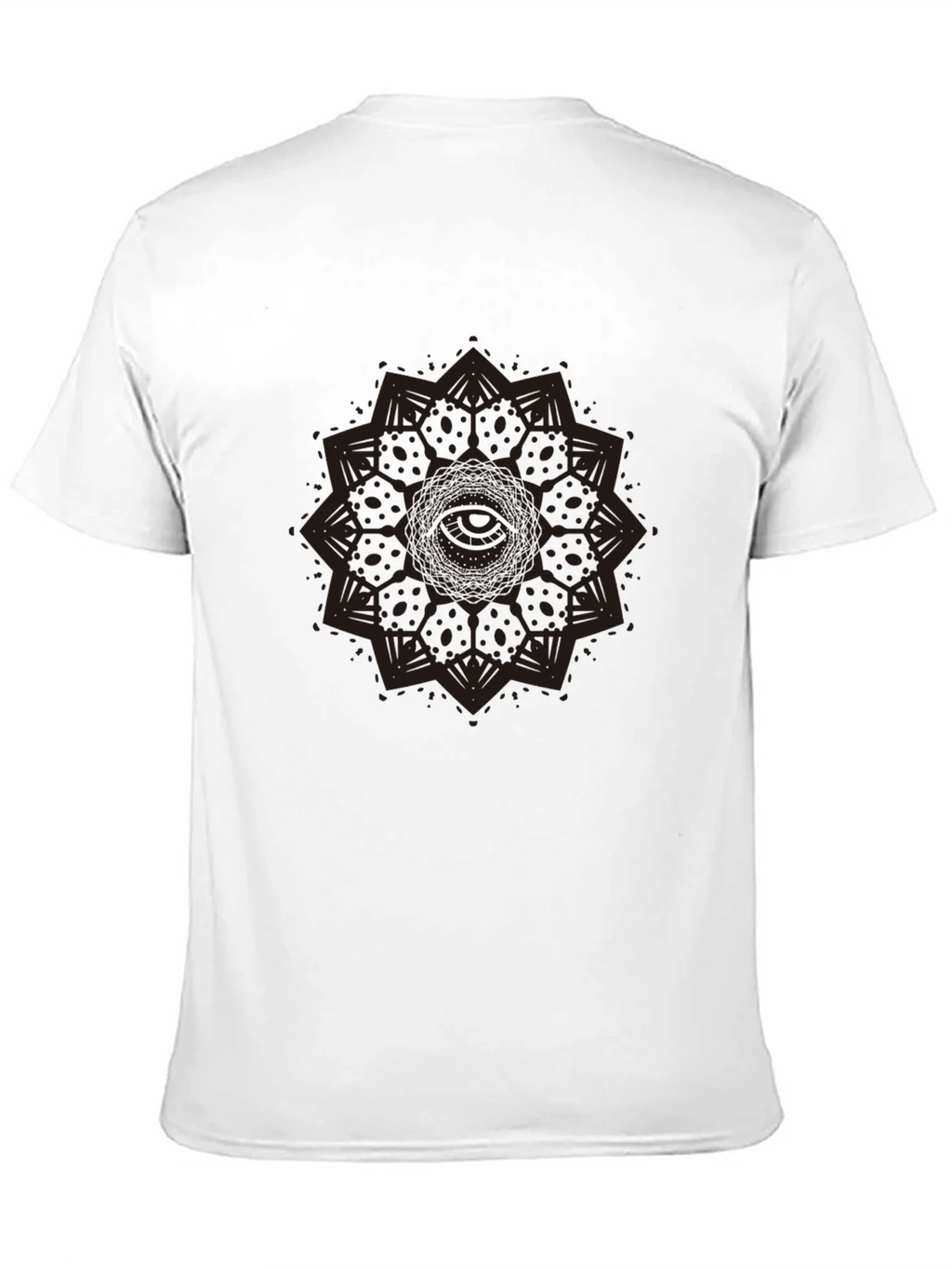 Eye Mandala Graphic Tee - Stylish Black T-Shirt product image 10