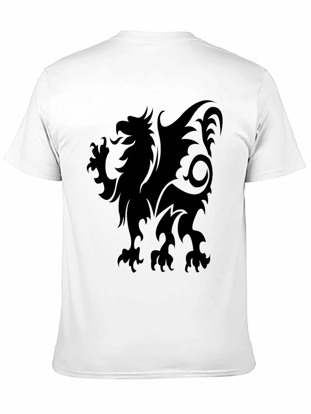 Black Griffin Graphic Tee - Mens Stylish Crew Neck T-Shirt product image 10