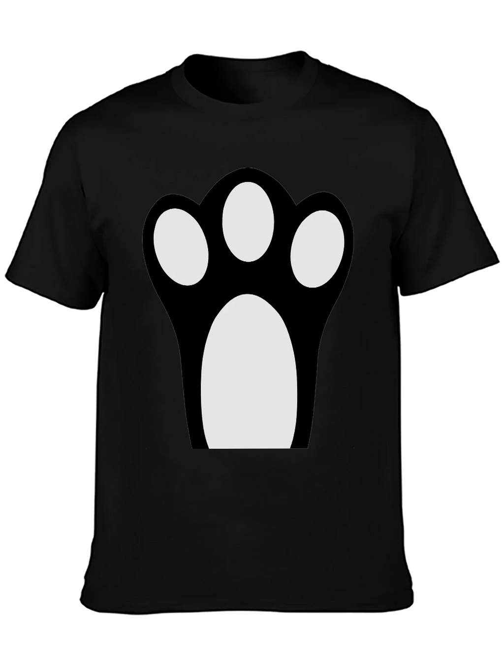 Fun Cat Paw Print Graphic Tee product image 3