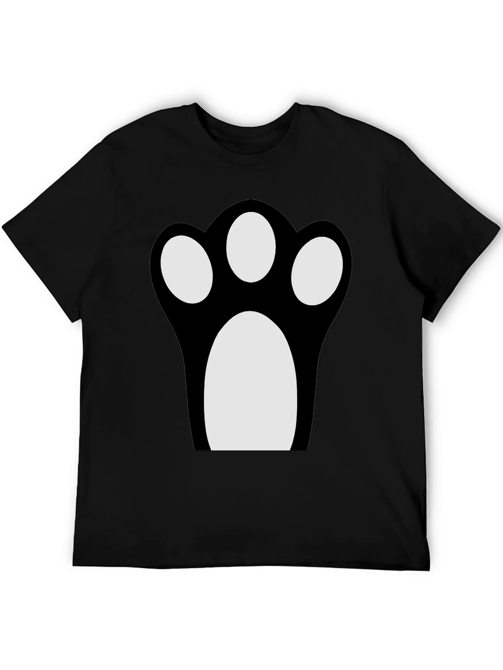 Fun Cat Paw Print Graphic Tee product image 4