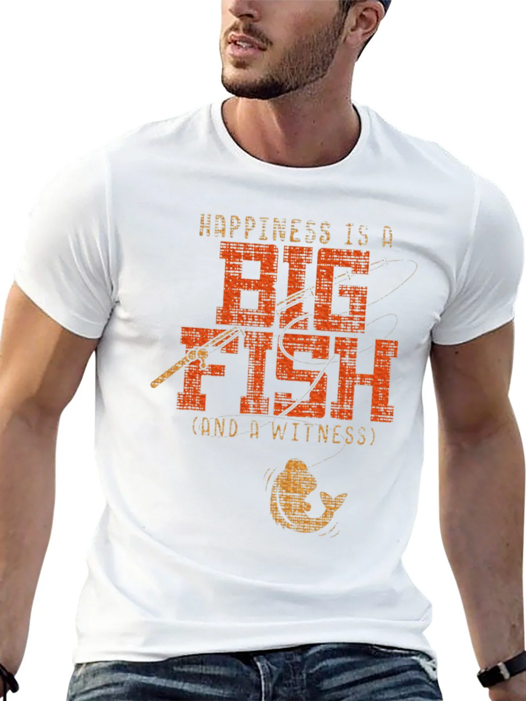 Happiness is a Big Fish T-Shirt product image 12