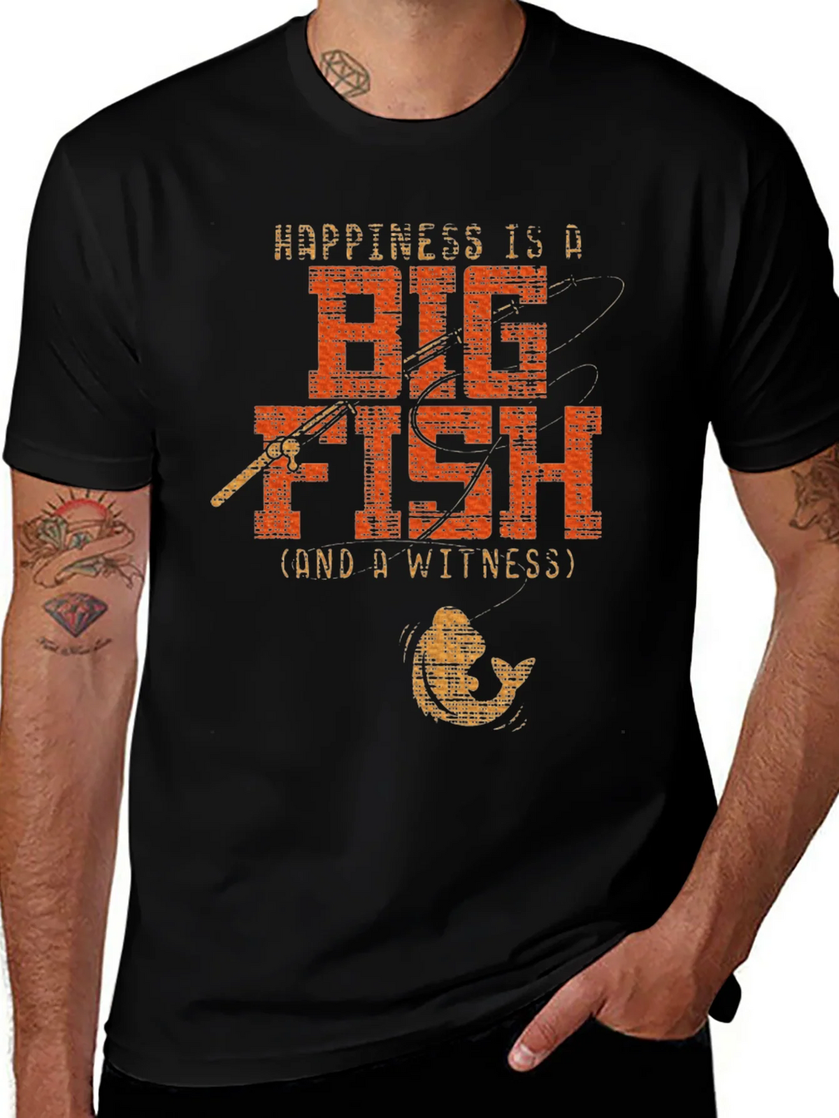 Happiness is a Big Fish T-Shirt product image 1