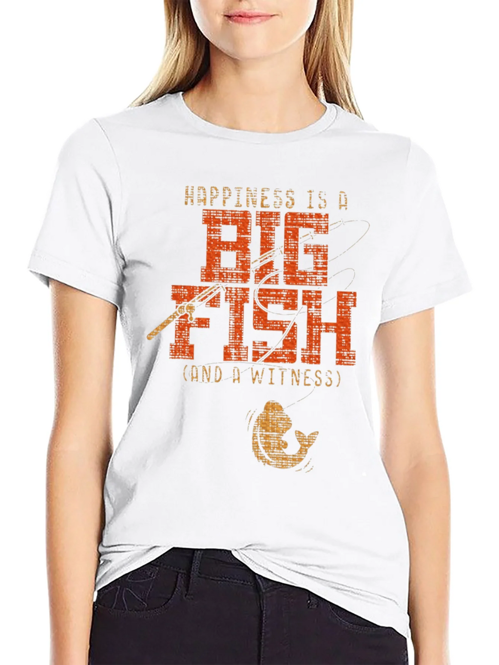 Happiness is a Big Fish T-Shirt product image 8