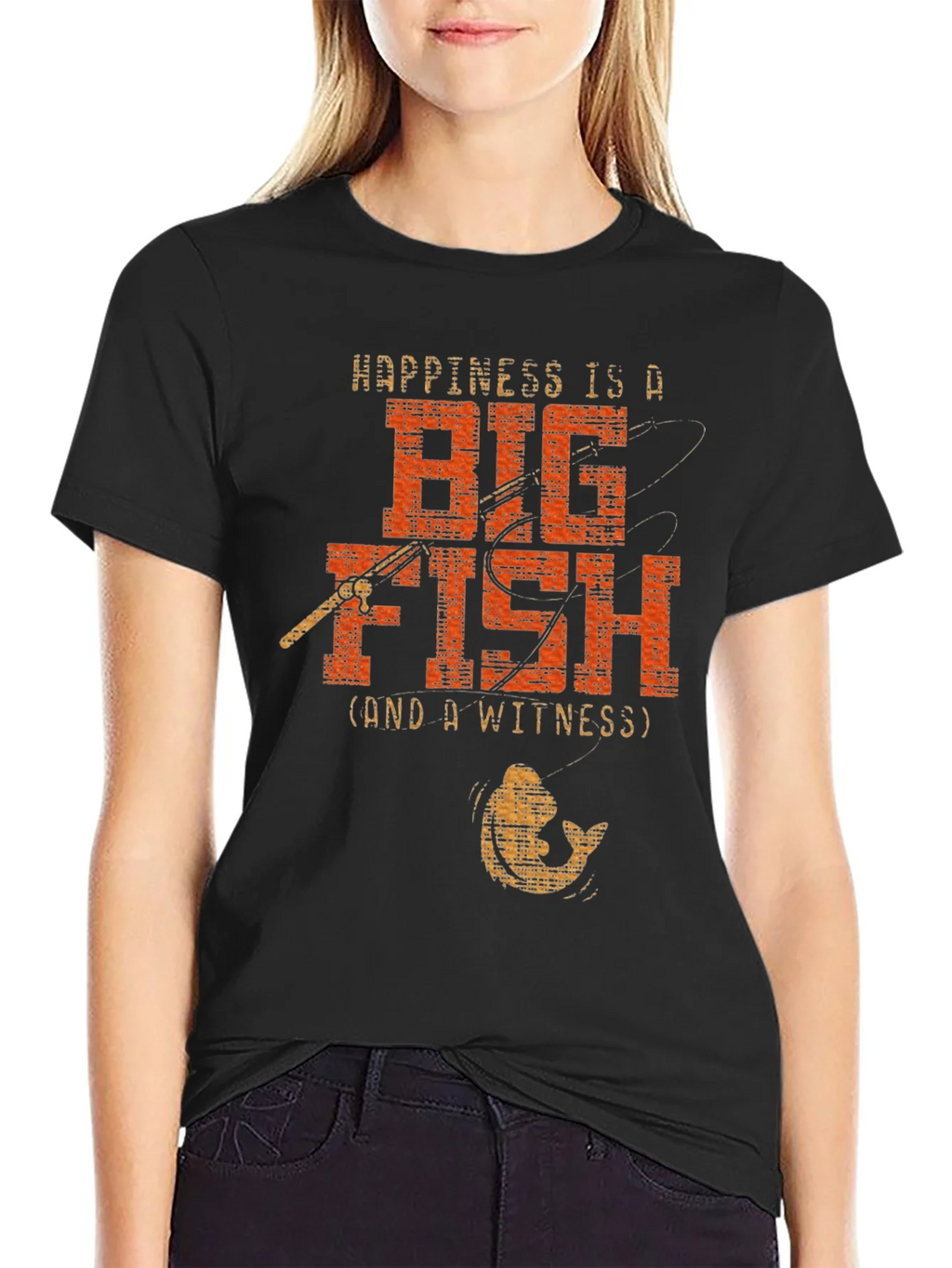 Happiness is a Big Fish T-Shirt product image 2