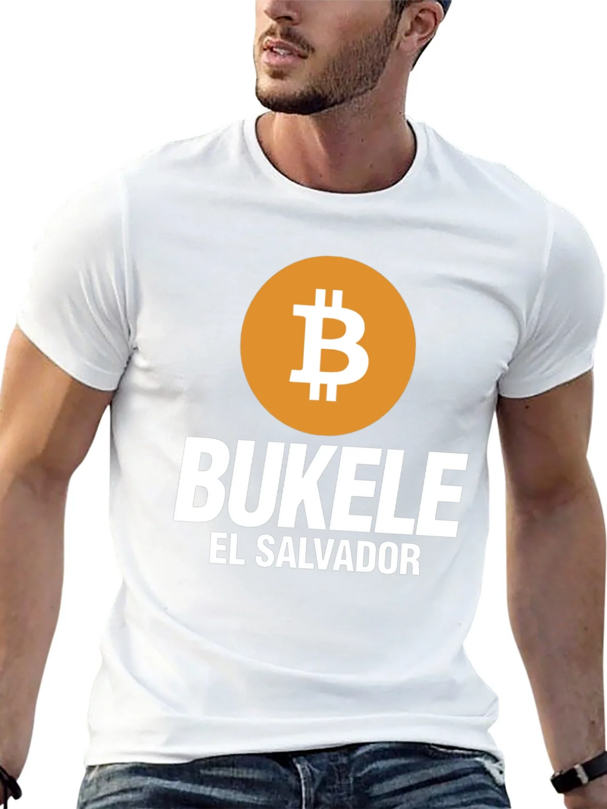 Bukele El Salvador Bitcoin T-Shirt product image 12
