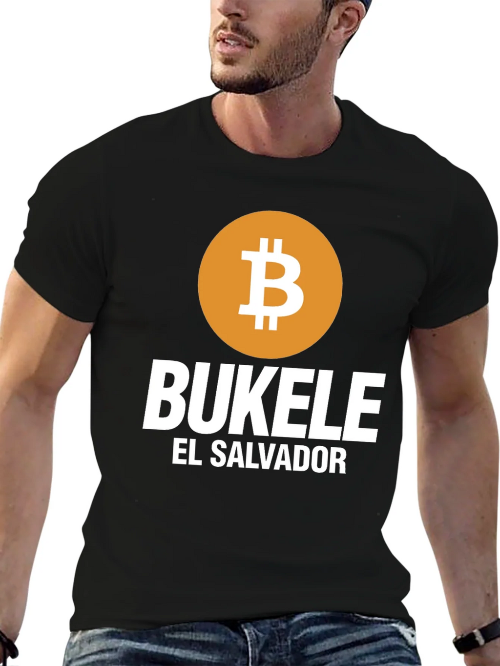 Bukele El Salvador Bitcoin T-Shirt product image 6