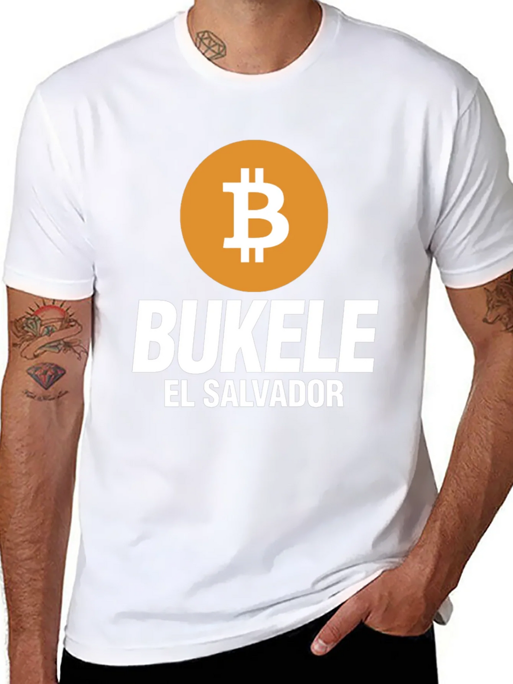 Bukele El Salvador Bitcoin T-Shirt product image 7