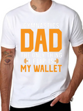 Gymnastics Dad T-Shirt - Flipping Wallet Humor product image 1