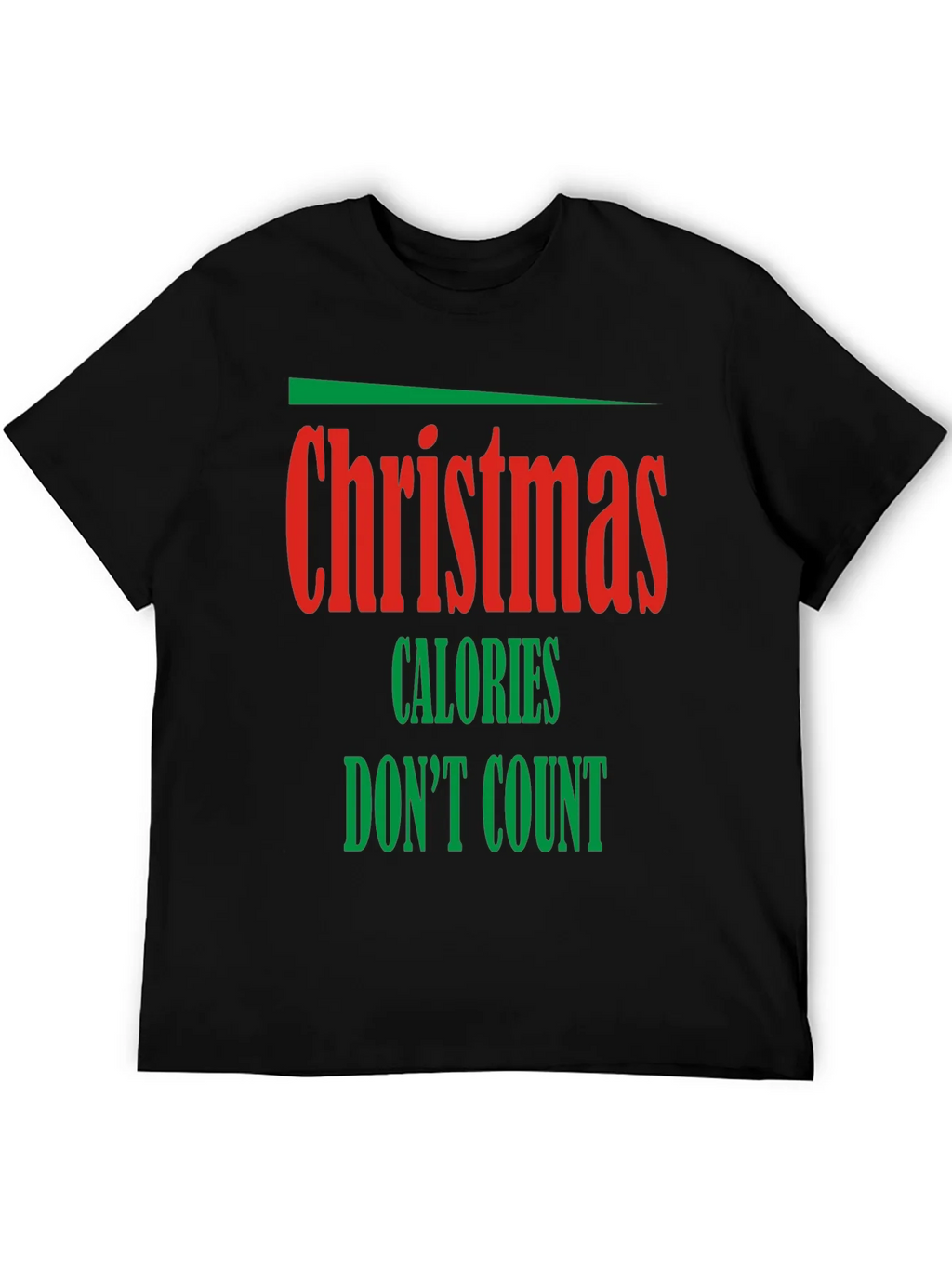 Funny Christmas Calories Dont Count Holiday T-Shirt product image 5