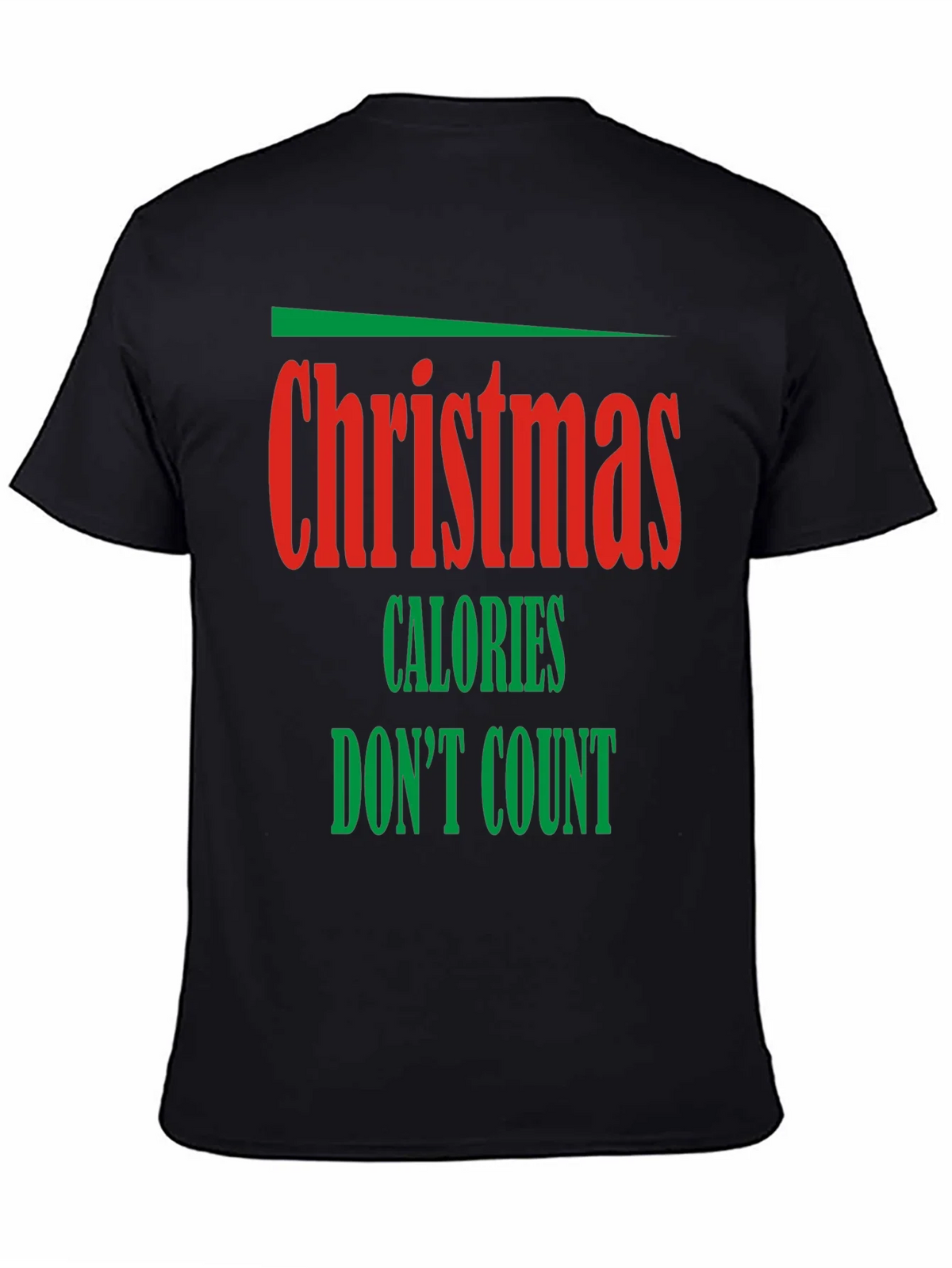 Funny Christmas Calories Dont Count Holiday T-Shirt product image 4