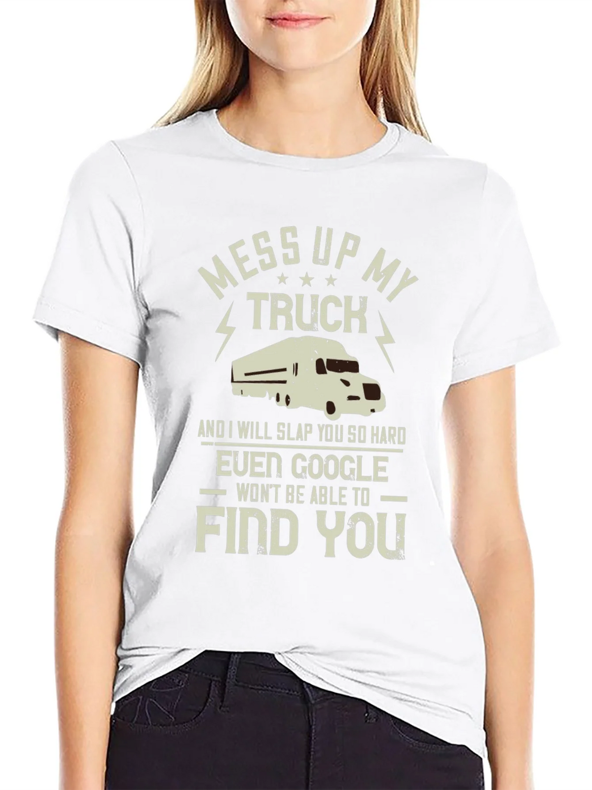 Mess With My Truck T-Shirt product image 8