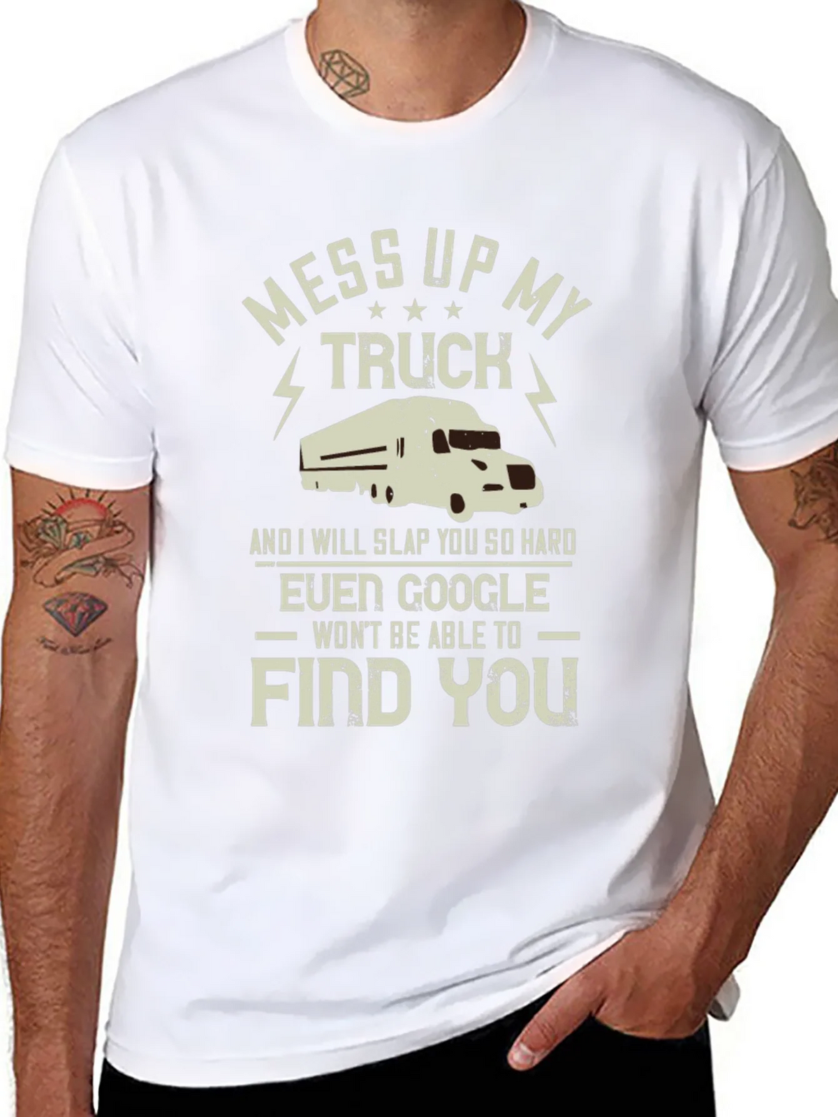 Mess With My Truck T-Shirt product image 7