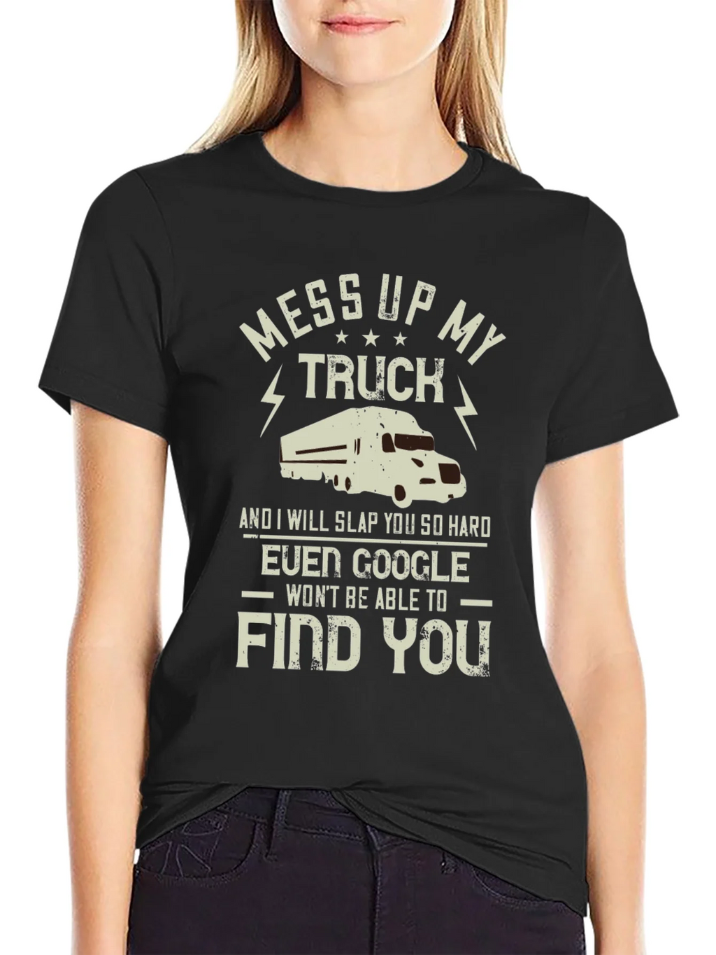 Mess With My Truck T-Shirt product image 2