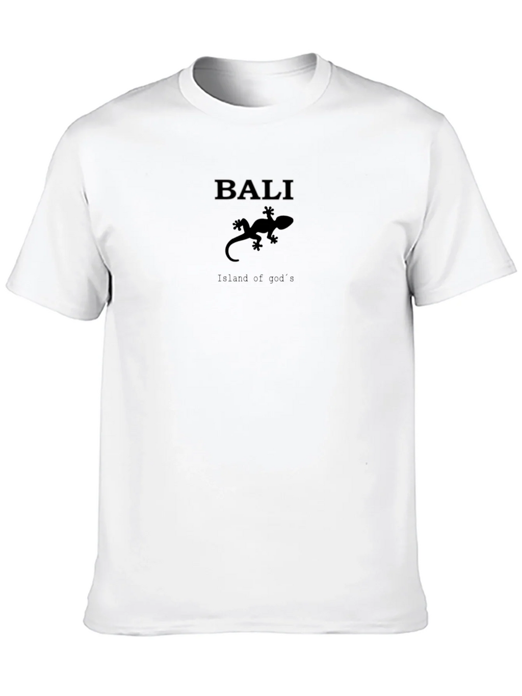 Bali Lizard T-Shirt - Island of Gods Black Tee product image 9