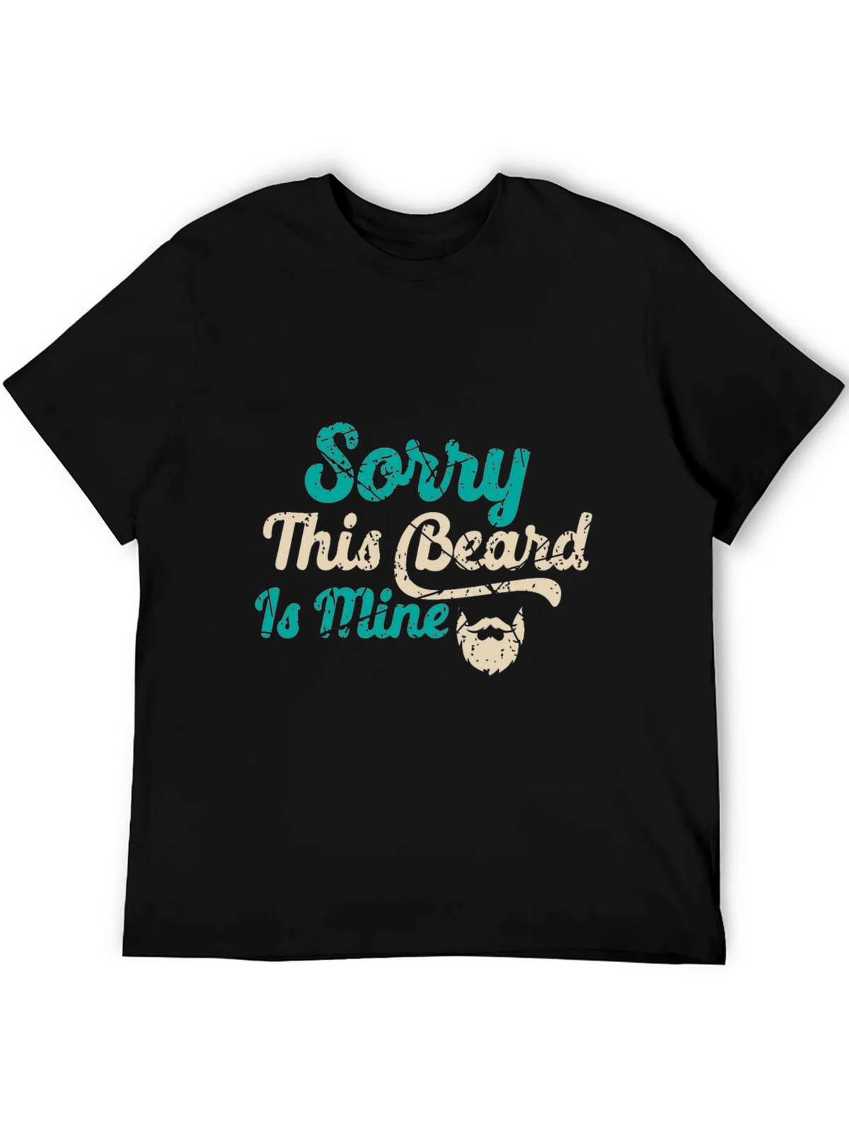 Sorry This Beard Is Mine Graphic Tee product image 5