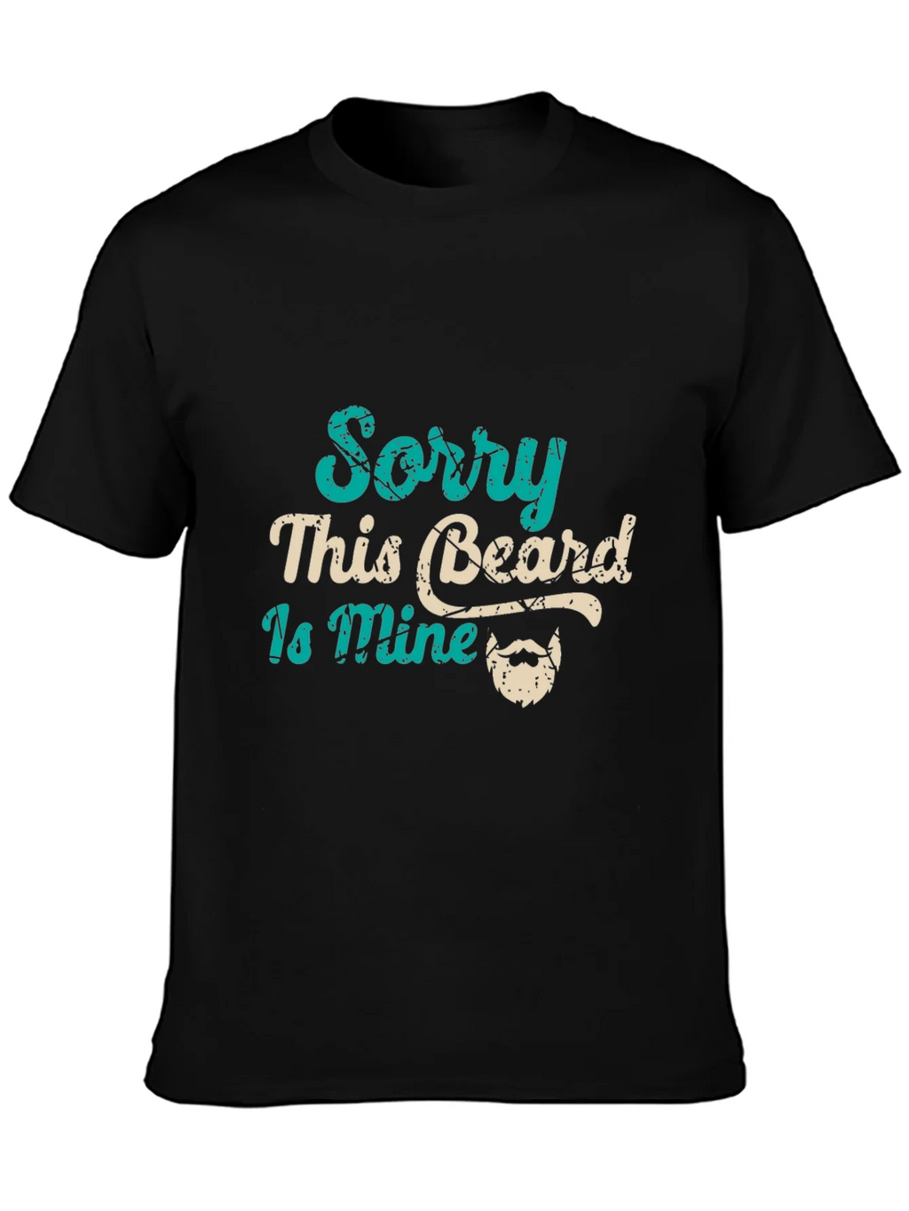 Sorry This Beard Is Mine Graphic Tee product image 3