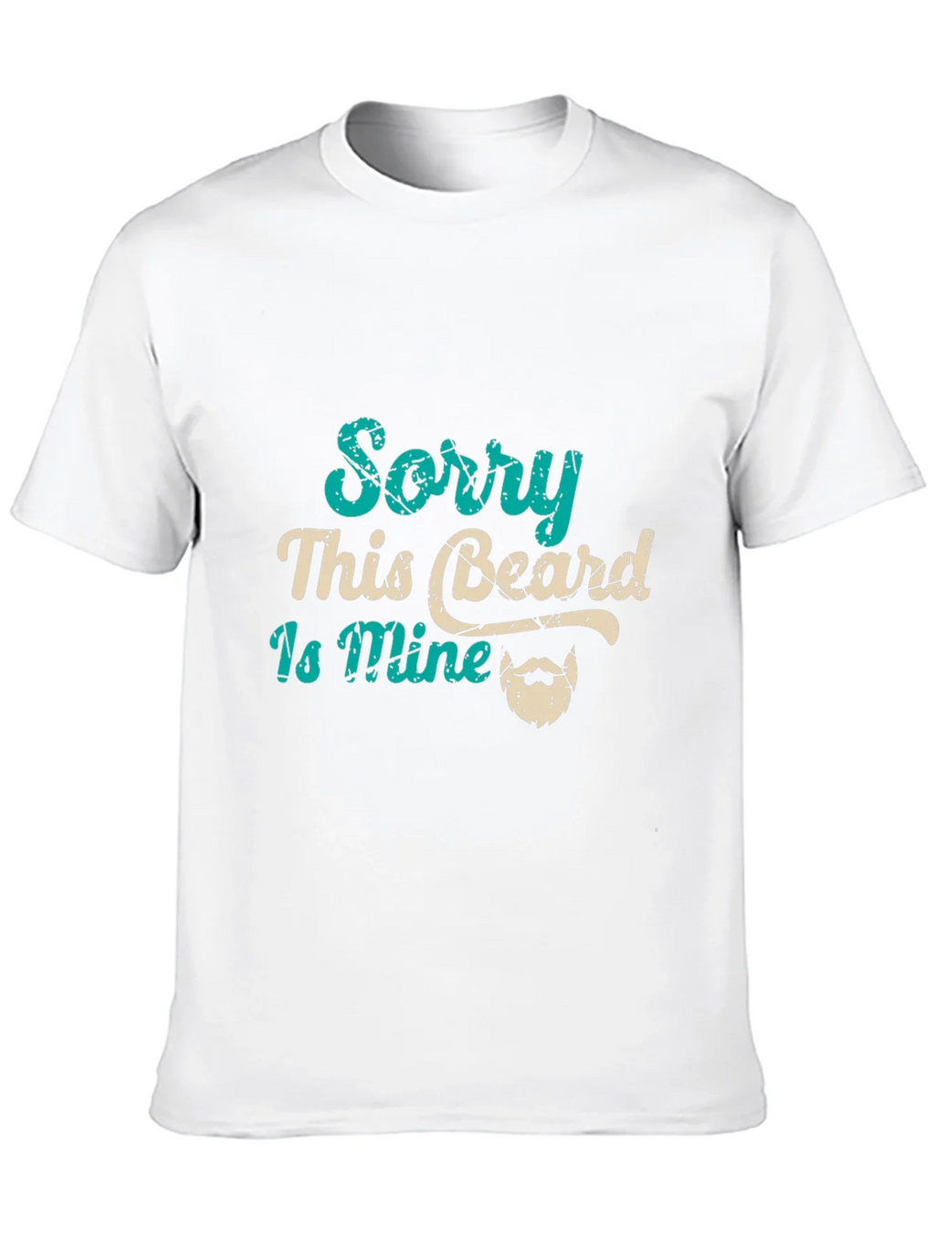 Sorry This Beard Is Mine Graphic Tee product image 9