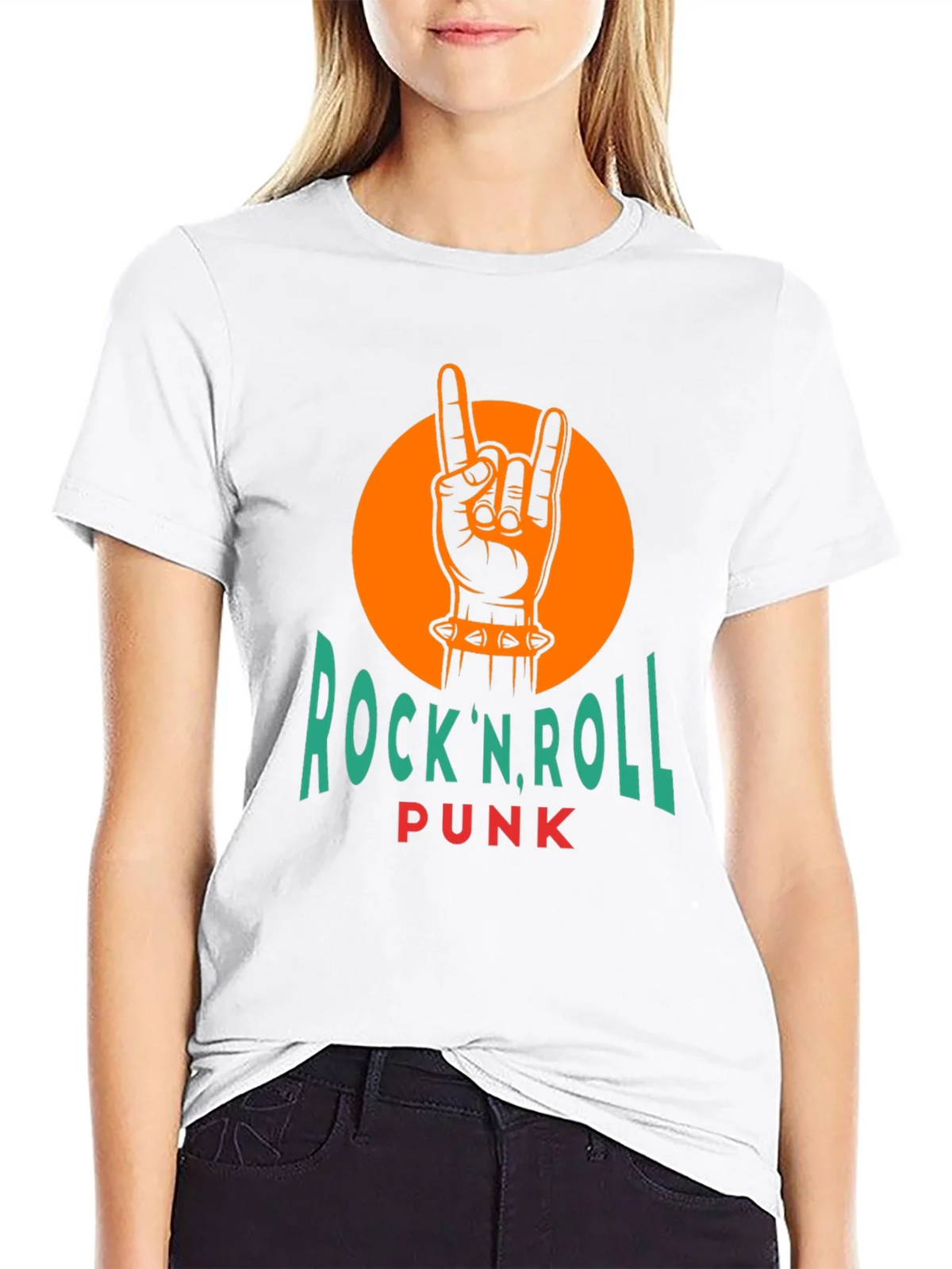 Rock N Roll Punk Graphic Tee product image 8