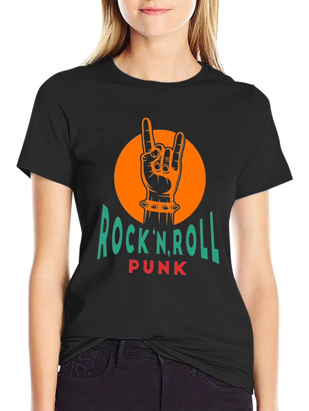 Rock N Roll Punk Graphic Tee product image 2