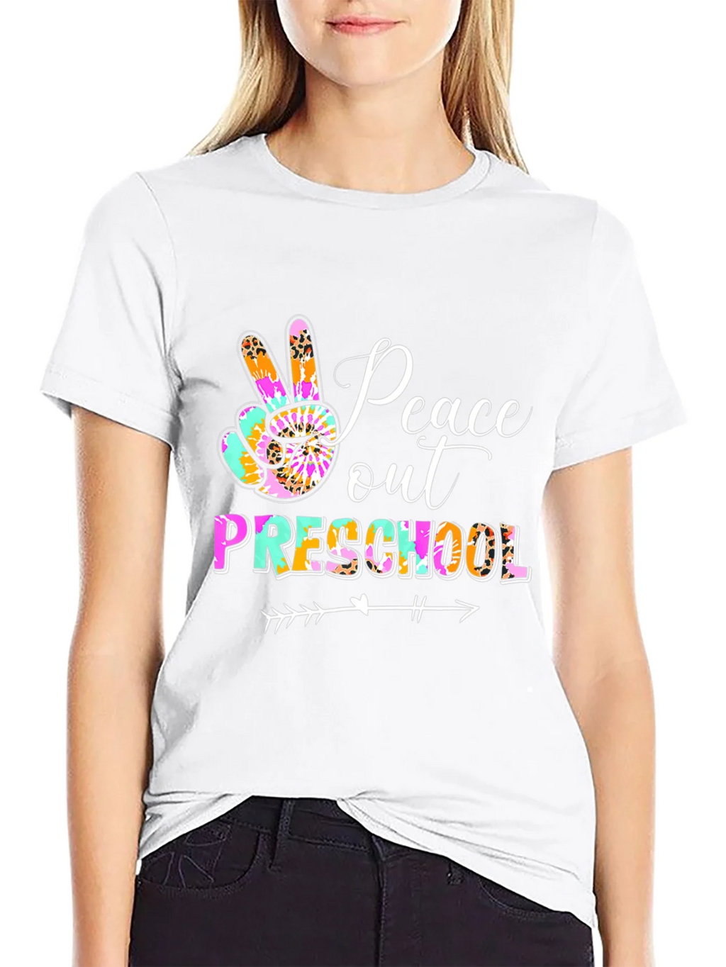 Peace Out Preschool T-Shirt product image 3