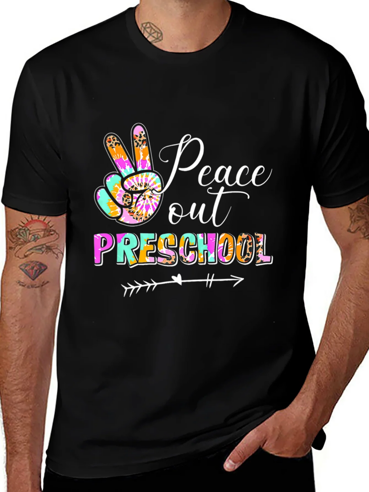 Peace Out Preschool T-Shirt product image 1