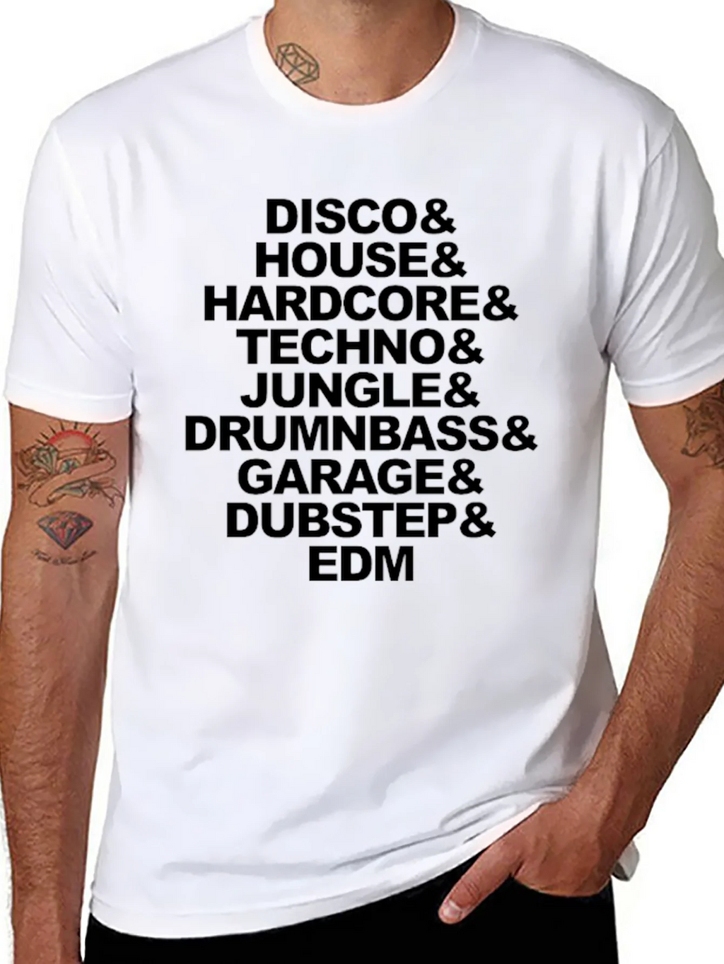 Music Genre Graphic Tee - Disco to EDM product image 2