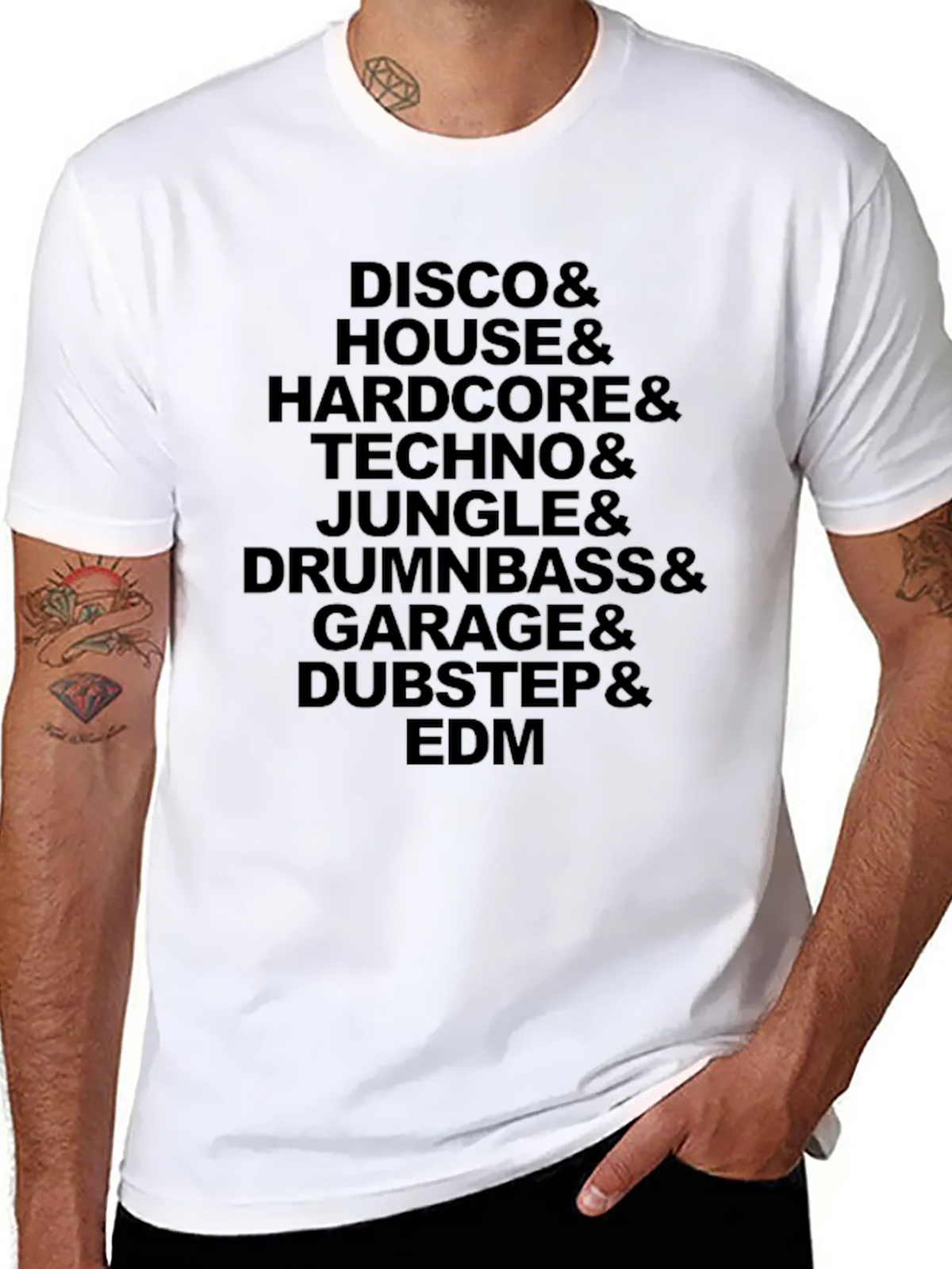 Music Genre Graphic Tee - Disco to EDM product image 2