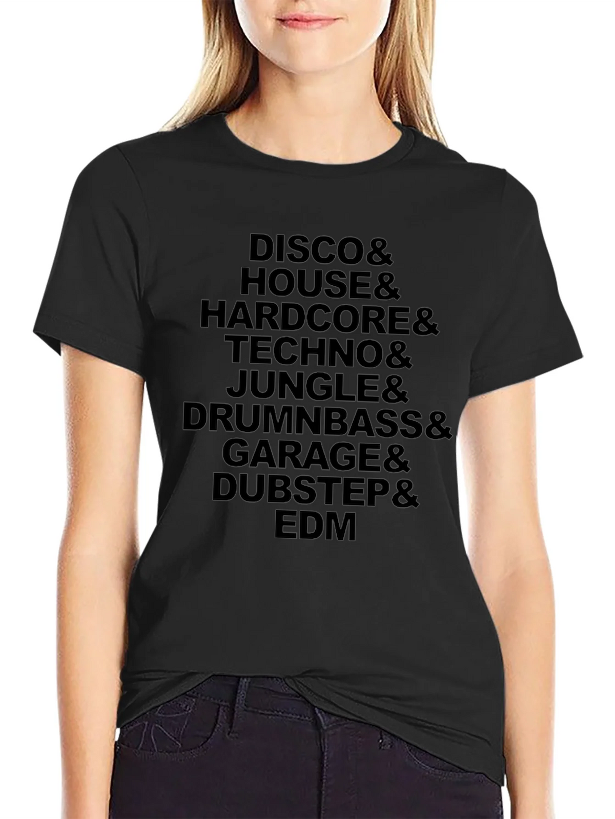 Music Genre Graphic Tee - Disco to EDM product image 1