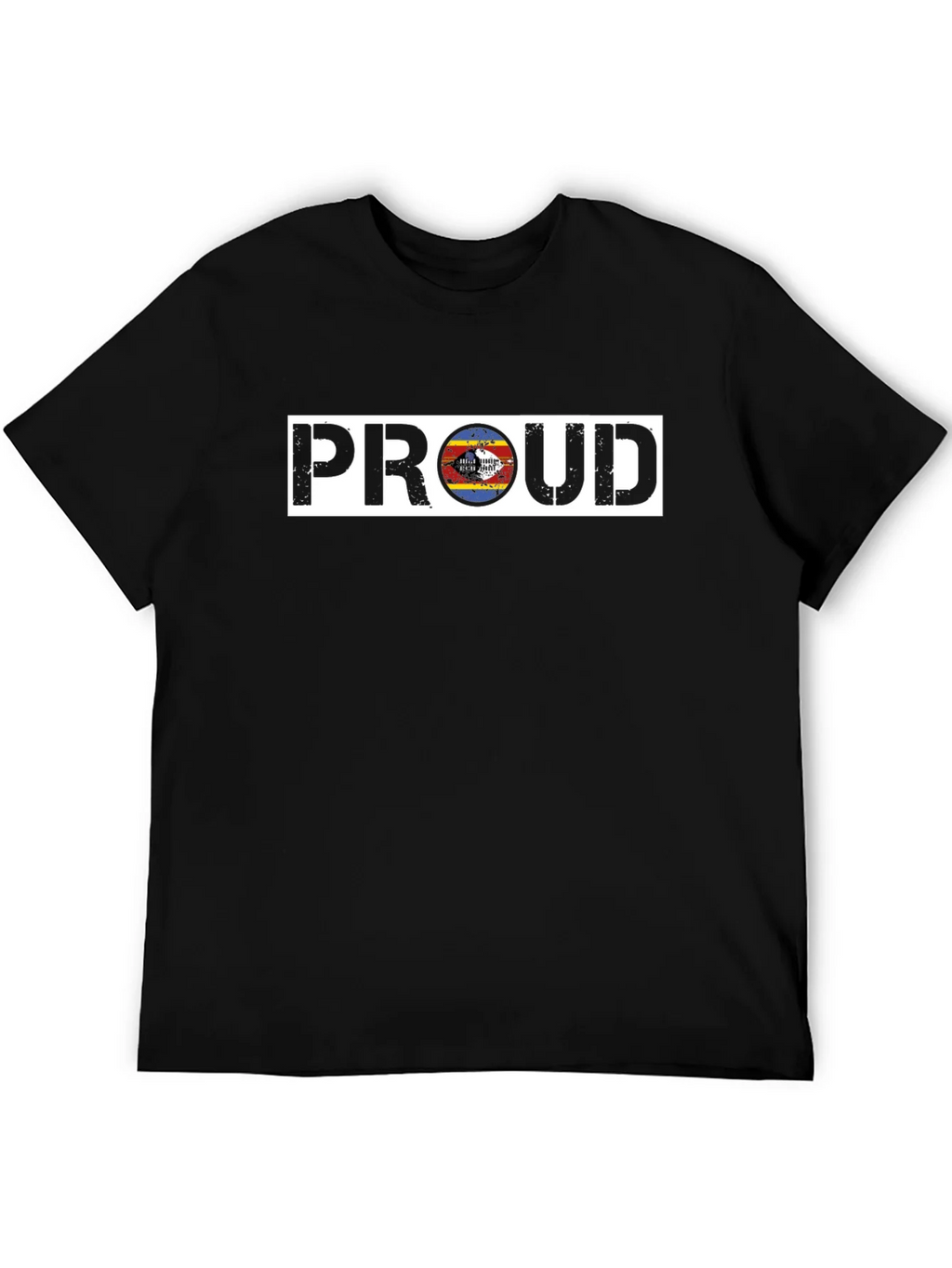 Proud Swaziland Flag Graphic T-Shirt product image 3
