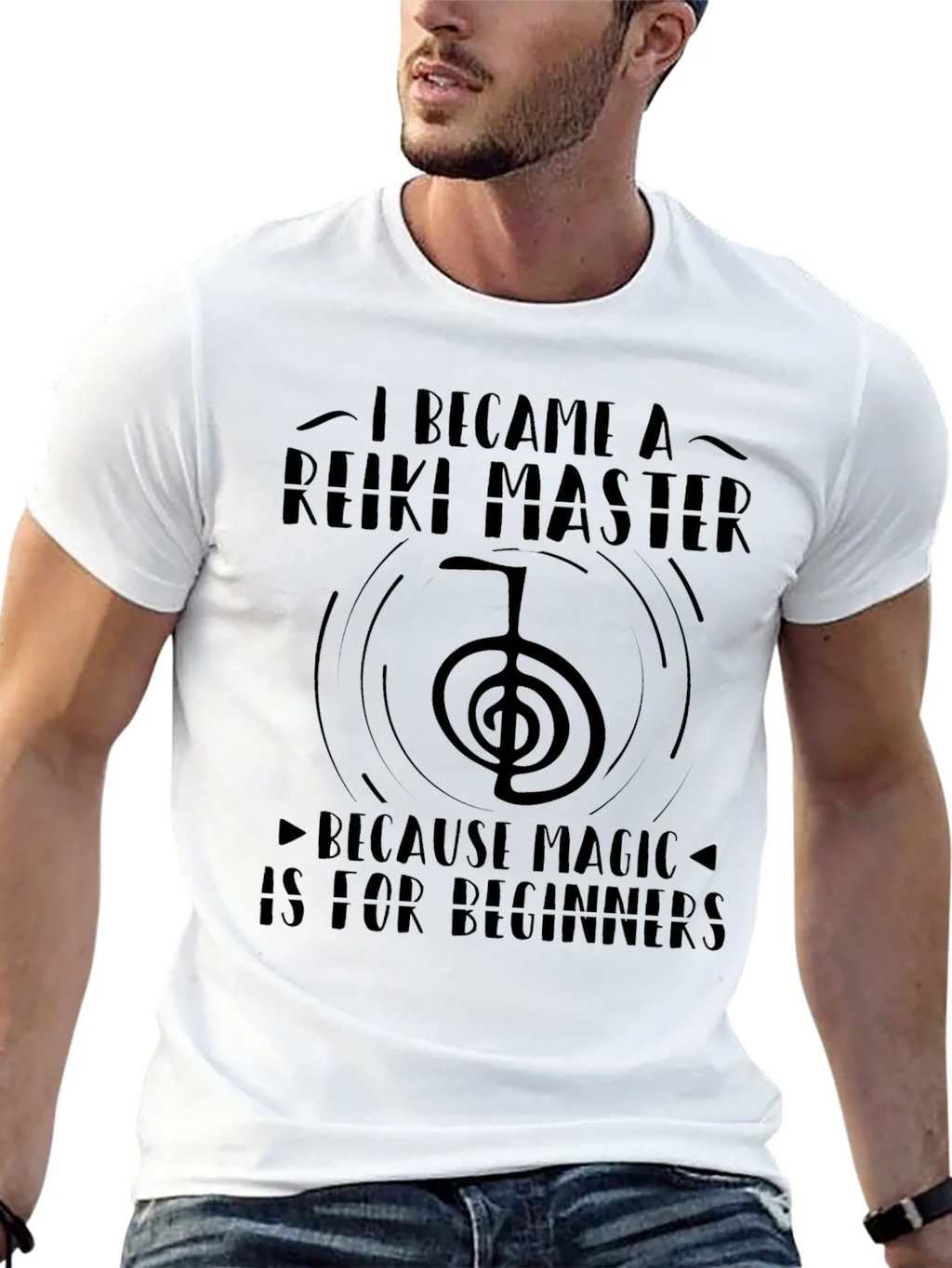 Reiki Master Black T-Shirt - Magic is for Beginners product image 12
