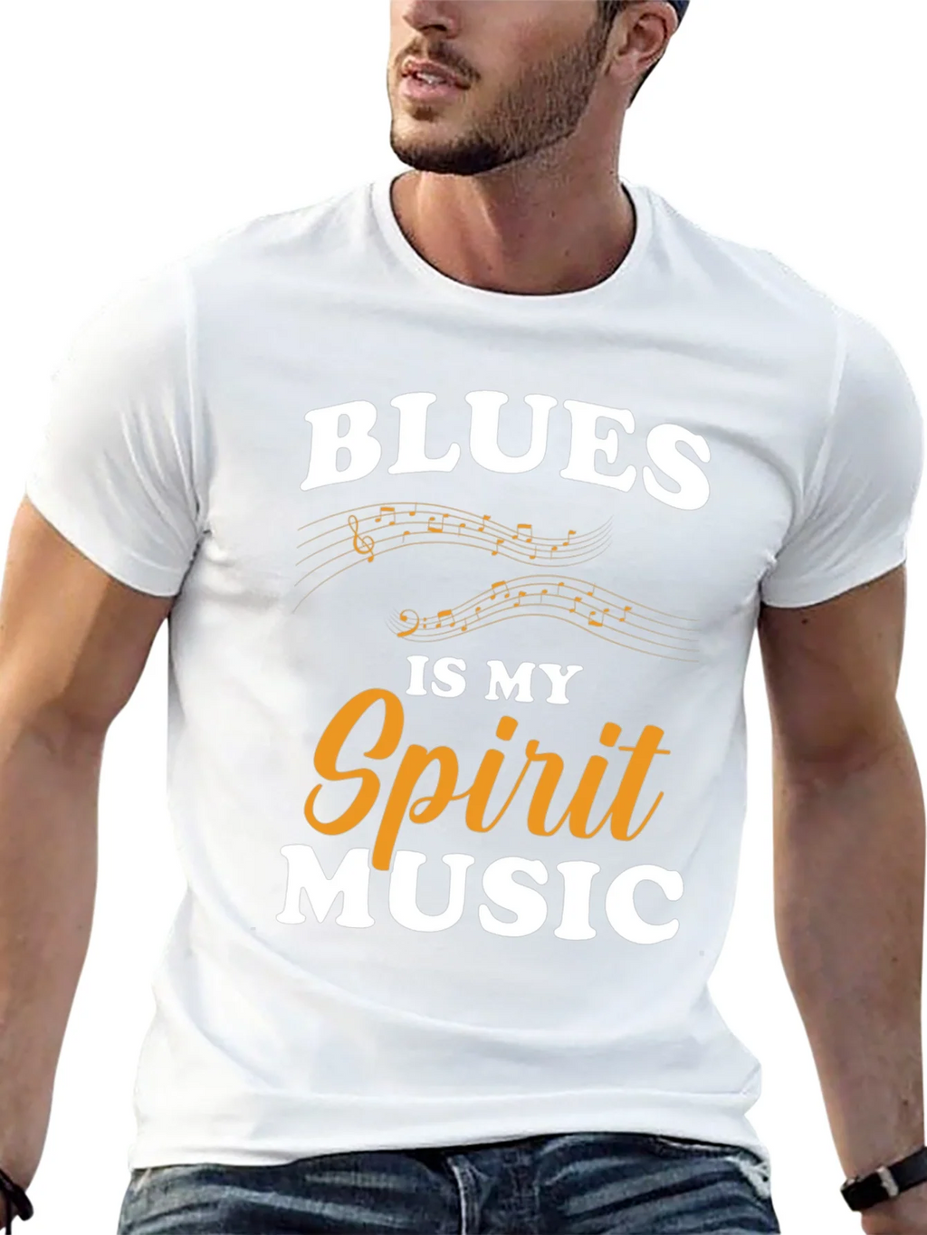 Blues Is My Spirit Music Graphic T-Shirt product image 12