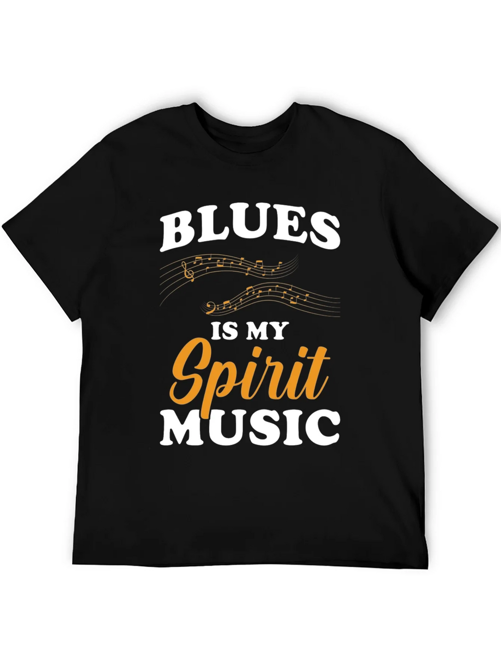 Blues Is My Spirit Music Graphic T-Shirt product image 5