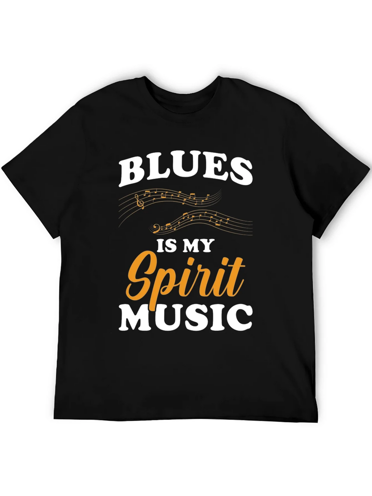 Blues Is My Spirit Music Graphic T-Shirt product image 5