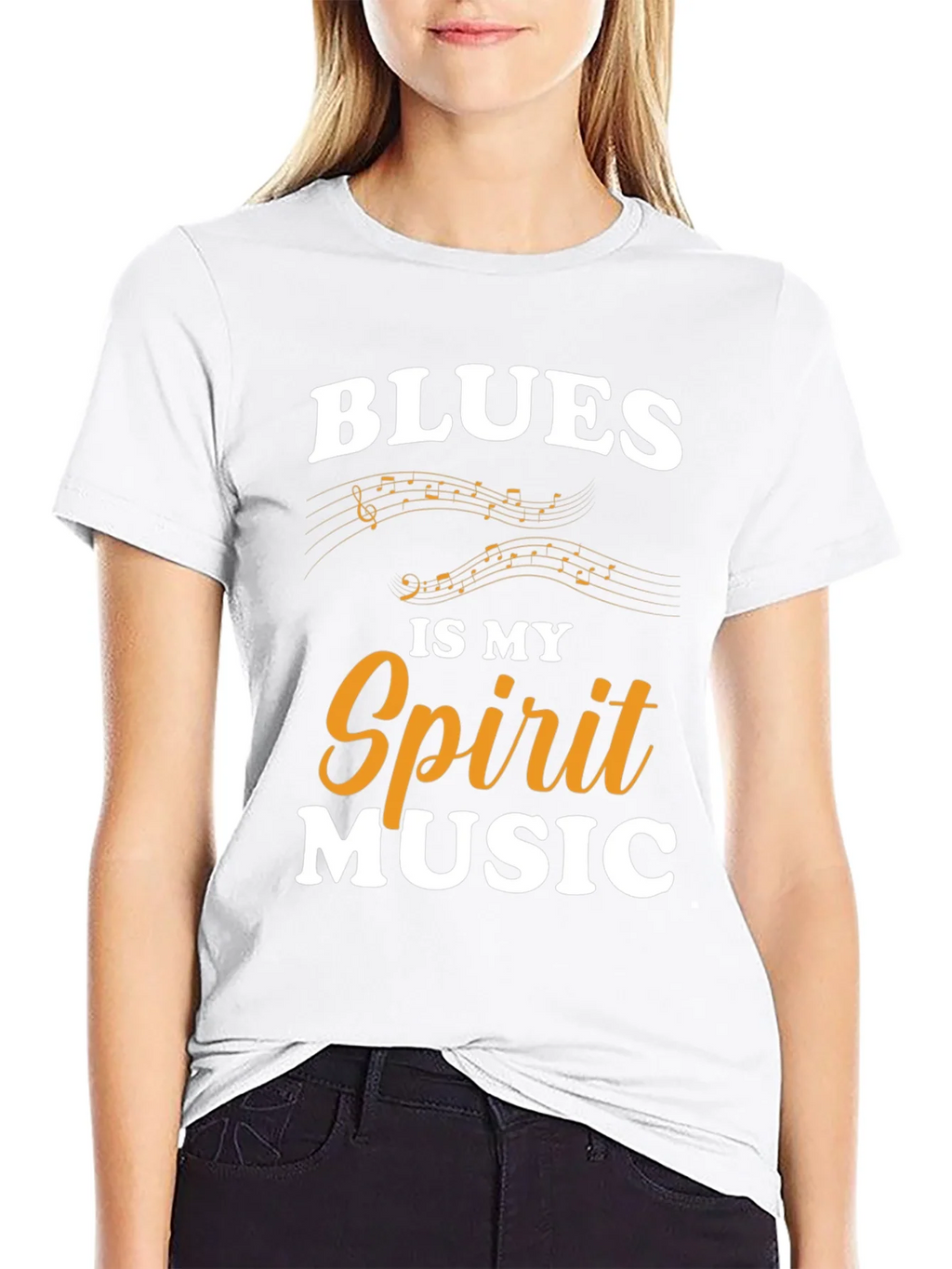 Blues Is My Spirit Music Graphic T-Shirt product image 8