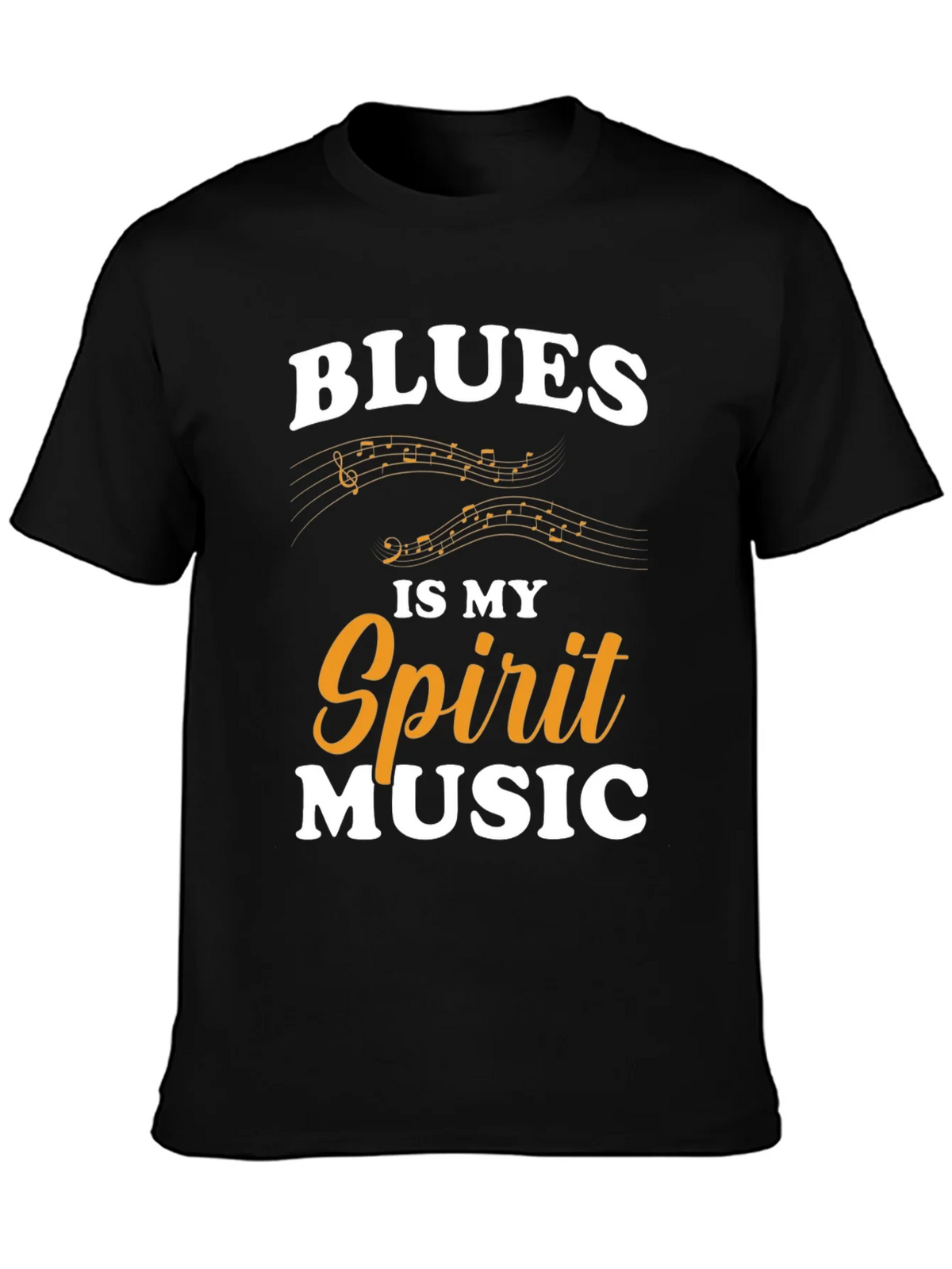 Blues Is My Spirit Music Graphic T-Shirt product image 3