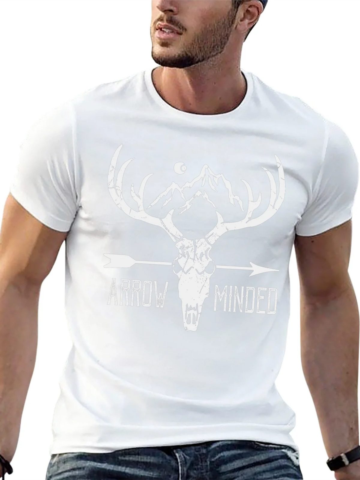 Arrow Minded Black Graphic Tee product image 4