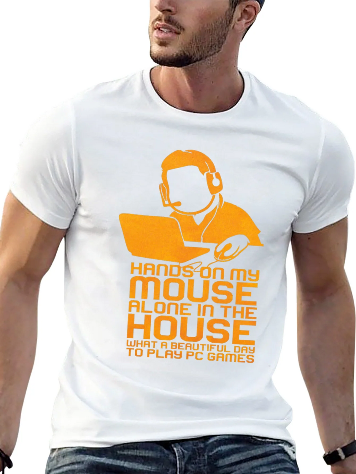 Gamer Graphic Tee - Hands on My Mouse product image 12