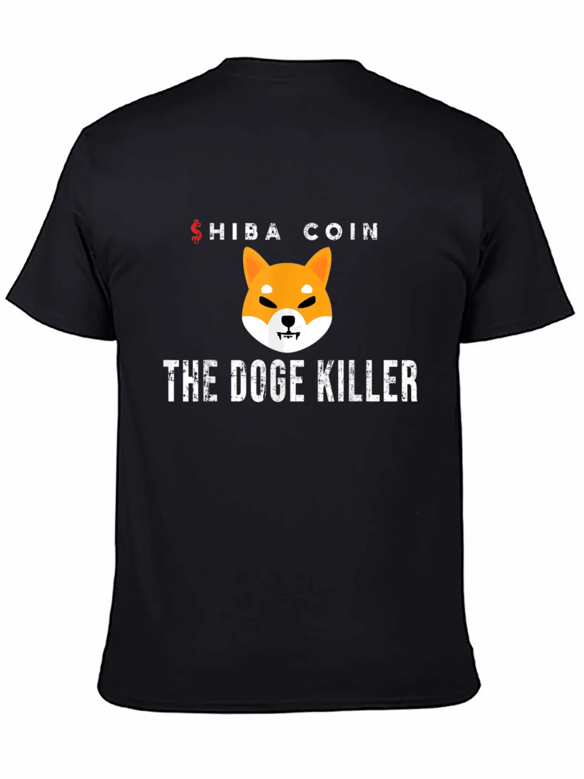 Shiba Coin The Doge Killer Black T-Shirt product image 4