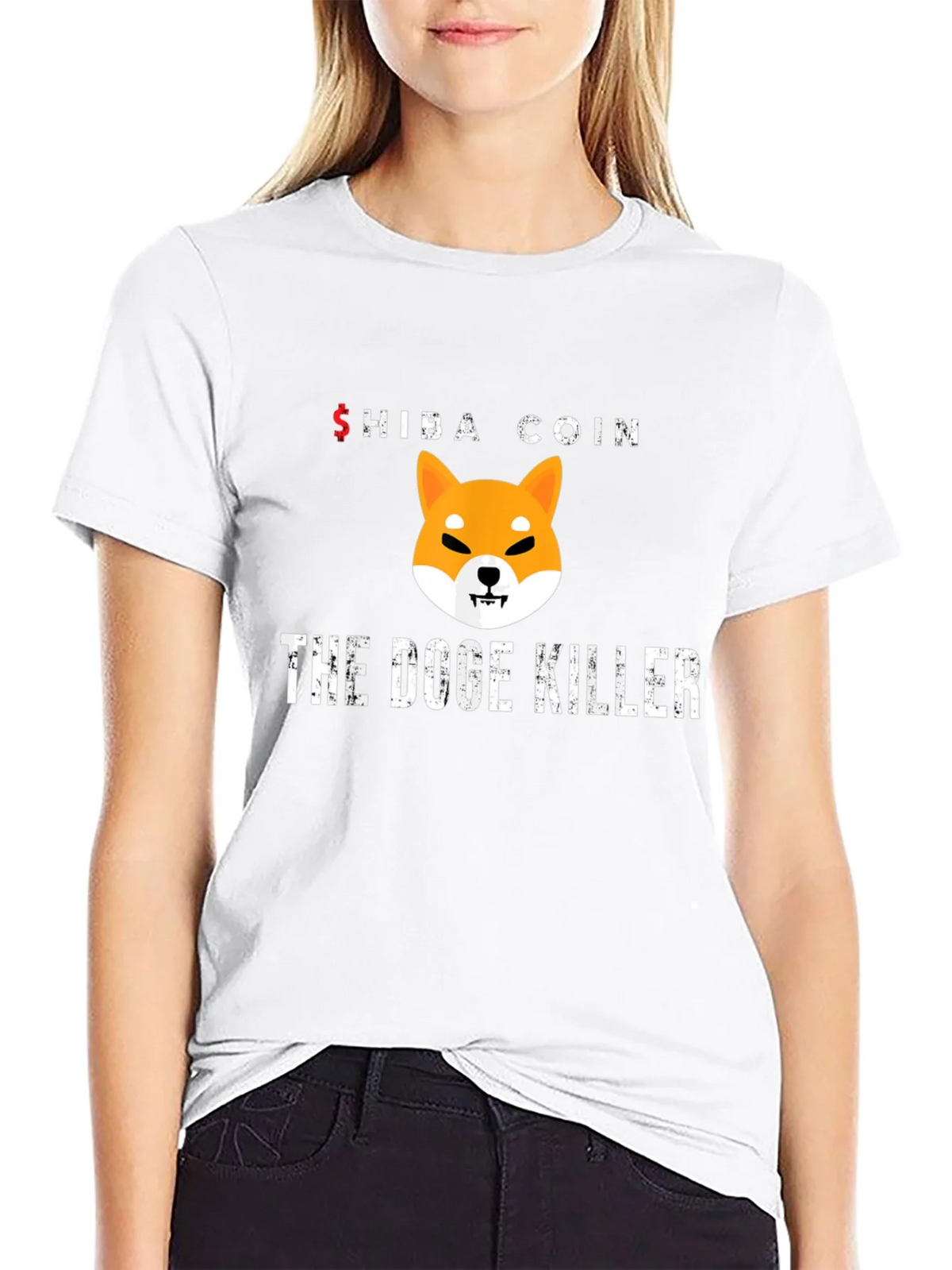 Shiba Coin The Doge Killer Black T-Shirt product image 7
