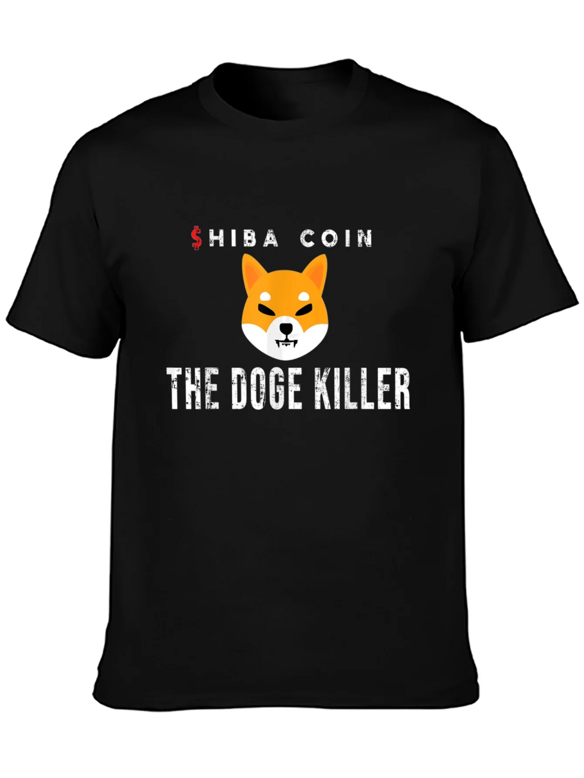 Shiba Coin The Doge Killer Black T-Shirt product image 3