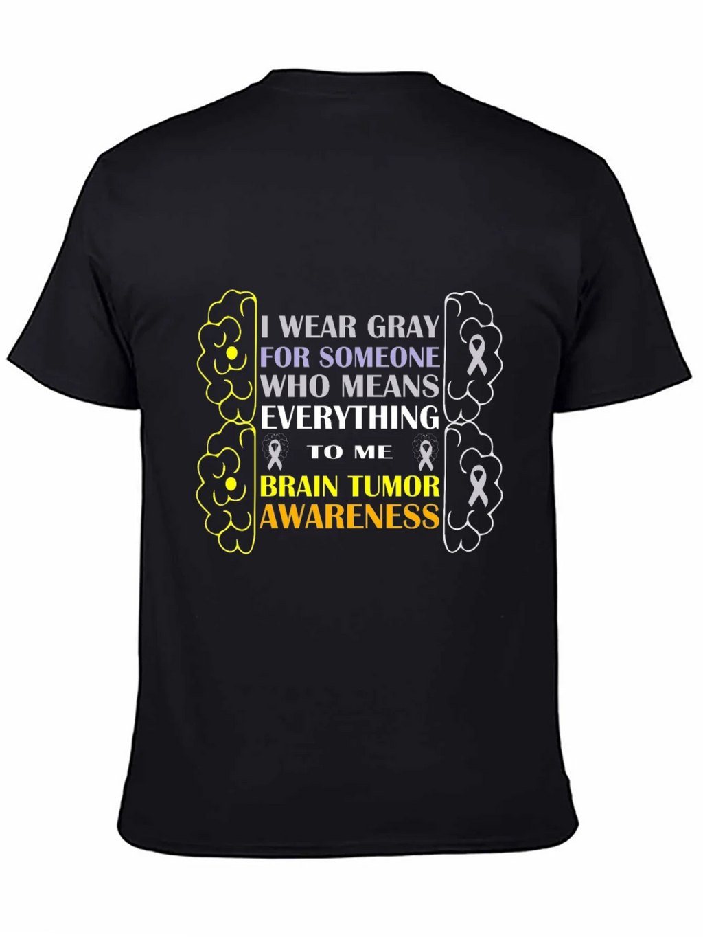Brain Tumor Awareness Graphic Tee product image 1