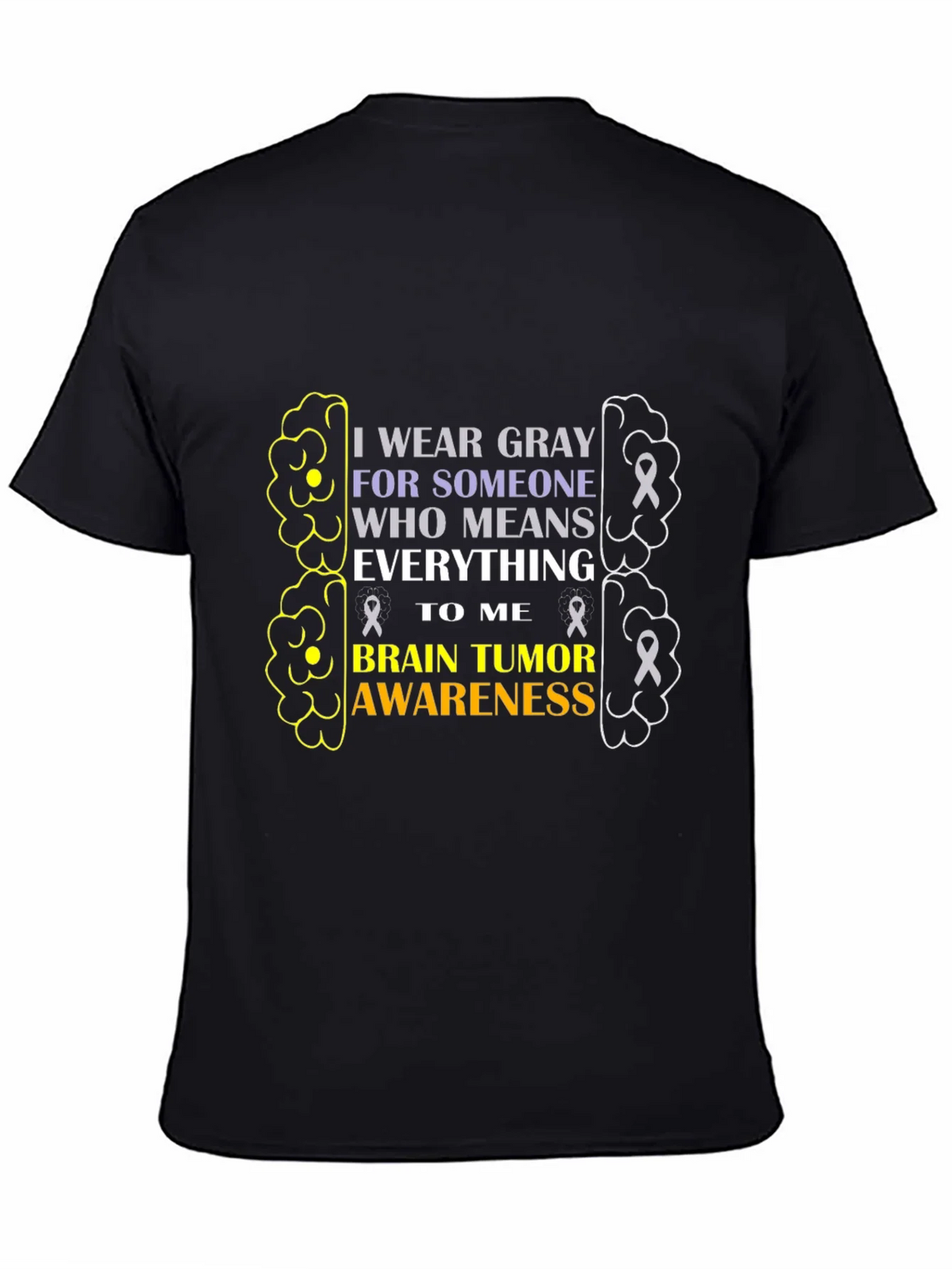 Brain Tumor Awareness Graphic Tee product image 1